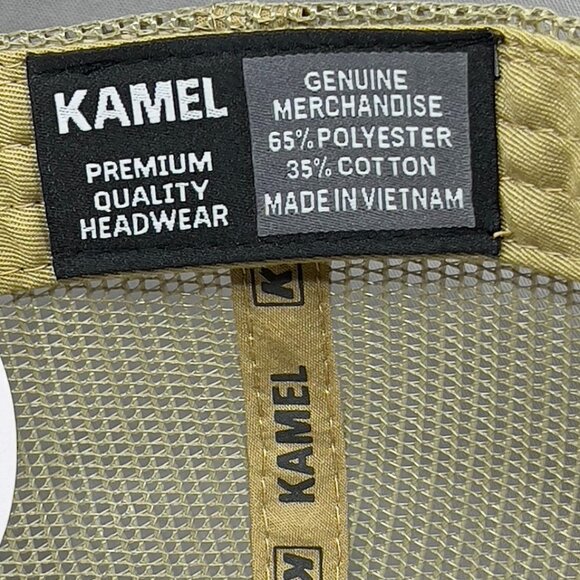 Kamel Bass Fishing Snapback Hat Cap Animal Trucker Western Farm Leather Mens - Picture 9 of 14